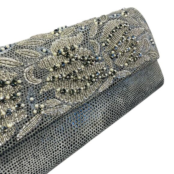 Deepa Gurnani beaded envelope clutch NEW - Picture 6 of 16